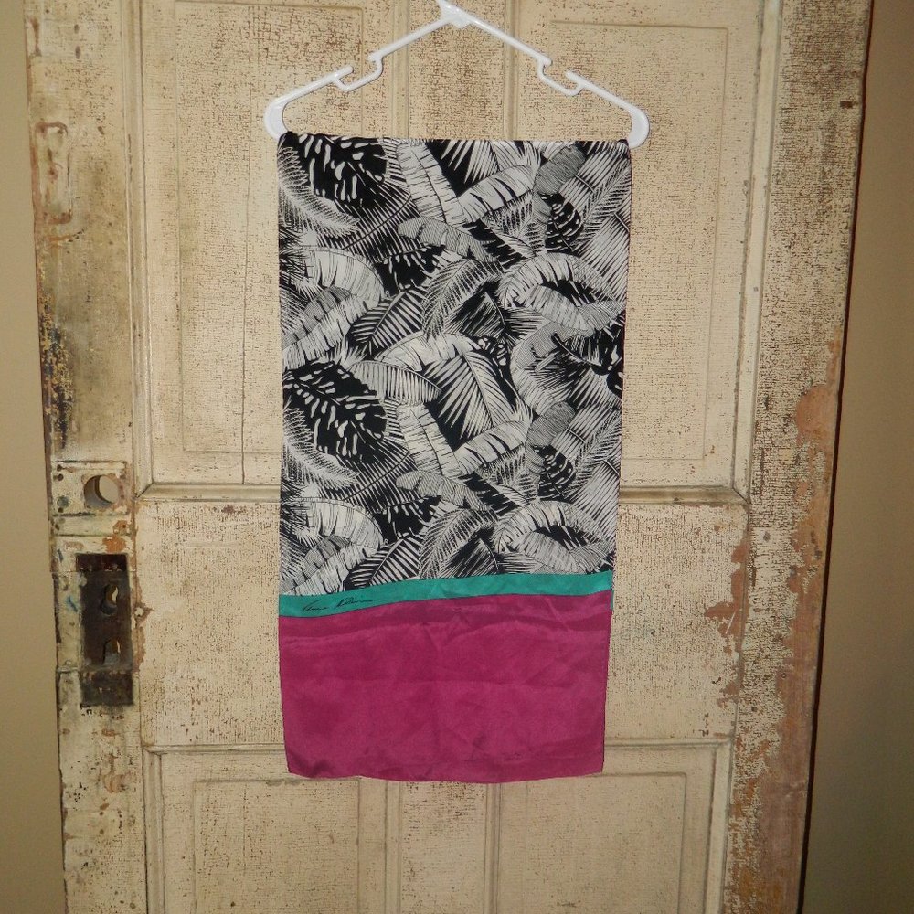 Anne Klein Feather Print Scarf